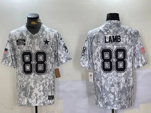 Dallas Lamb solute the Troops Jerseys