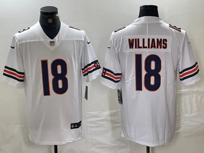 Williams White Stitched Jersey