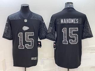 MAHOMES BLACK REFLECTOR JERSEY
