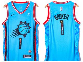 BOOKER BLUE CITY STYLE JERSEY