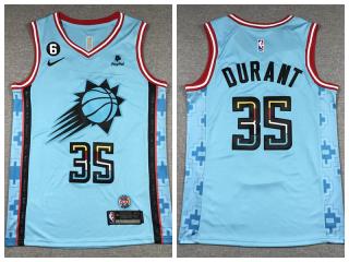 DURANT NBA BLUE CITY JERSEY