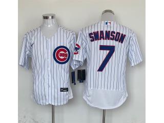 SWANSON WHITE MLB JERSEY