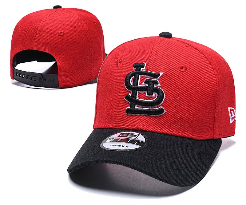 ST LOUIS CARDINALS MLB RED & BLACK HAT