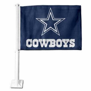 Cowboys NFL Car Flag