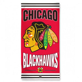 BLACKHAWKS BEACH TOWEL