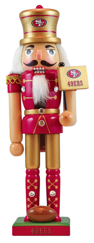 SF 49ERS NUTCRACKER