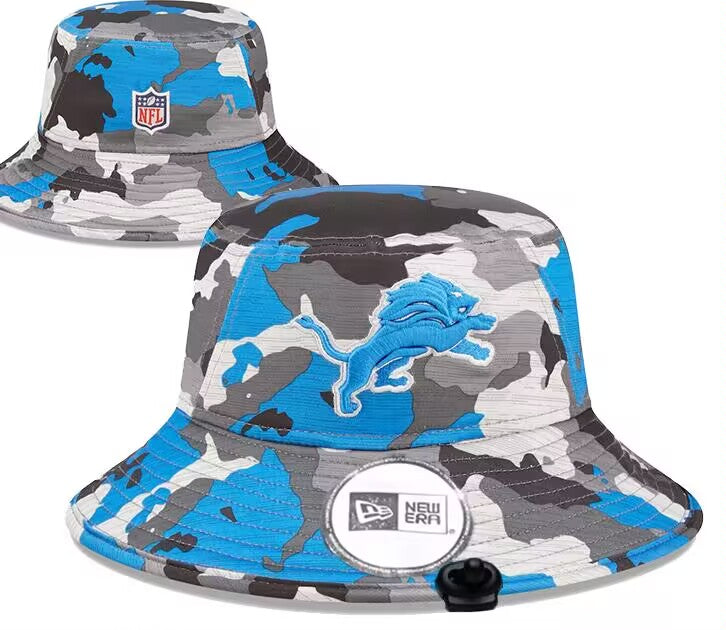 LIONS NFL CAMO BUCKET HAT