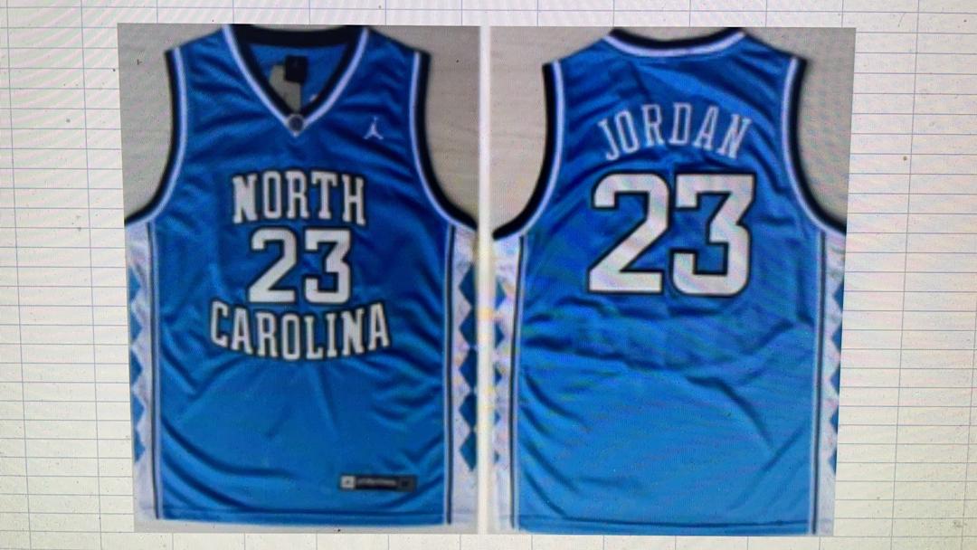 JORDAN NOTH CAROLINA ACC JERSEY