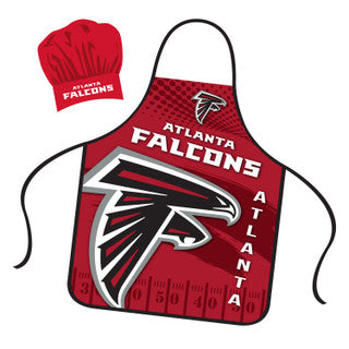 Falcons NFL Apron and Chef Hat Set