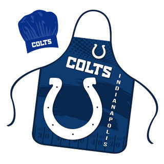 Colts NFL Apron and Chef Hat Set