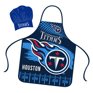 Titans NFL Apron and Chef Hat Set