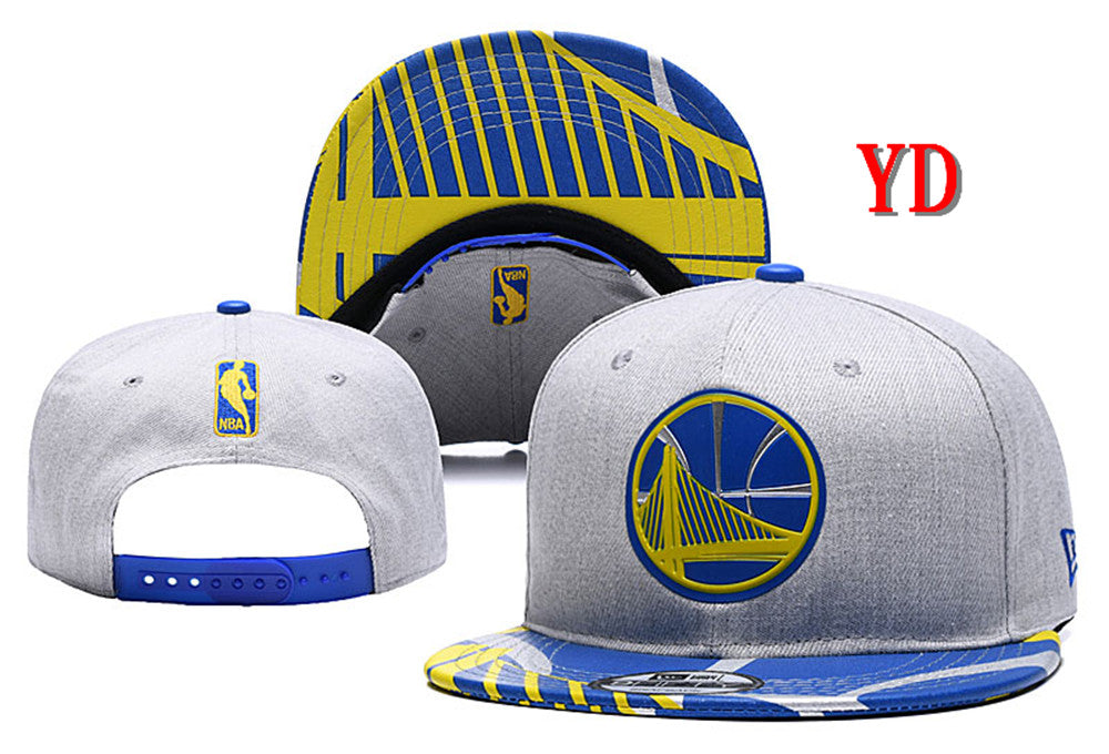 Warriors Grey NBA Hat