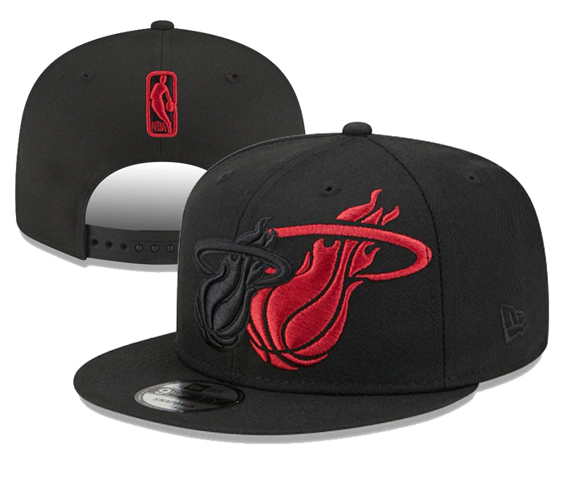 HEAT NBA BLACK HATS