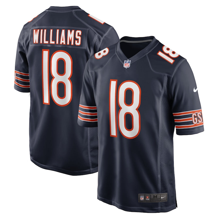 Williams Dark Blue Stitched Jersey