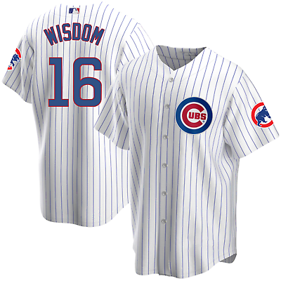WISDOM WHITE MLB JERSEY