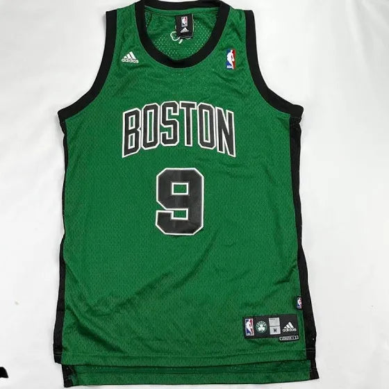 Rhondo Green Adidas Celtics Jersey