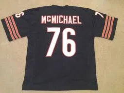 BEARS McMICHAEL NAVY JERSEY
