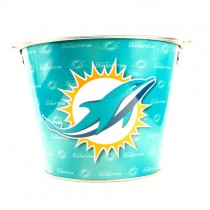 Dolphins Metal Beer Bucket