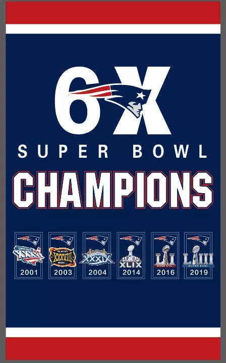 PATRIOTS SB FLAG