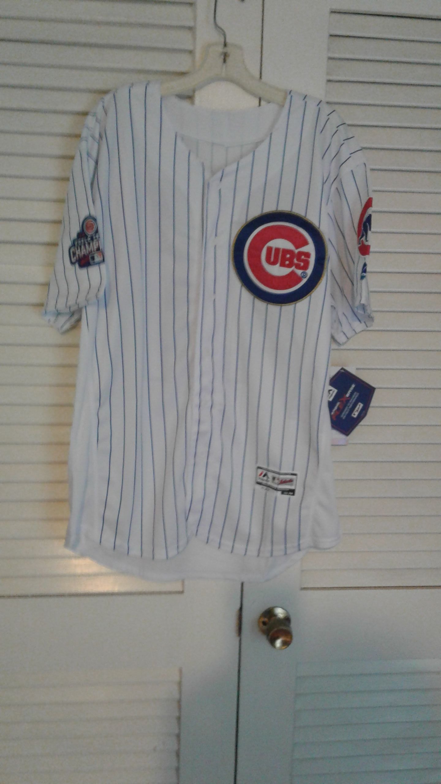 CUBS Rizzo MLB World Series Jersey