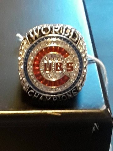 CUBS MLB CHAMPIONSHIP RING