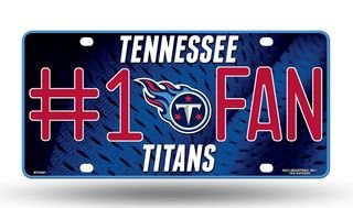 TITANS #1FAN PLATE