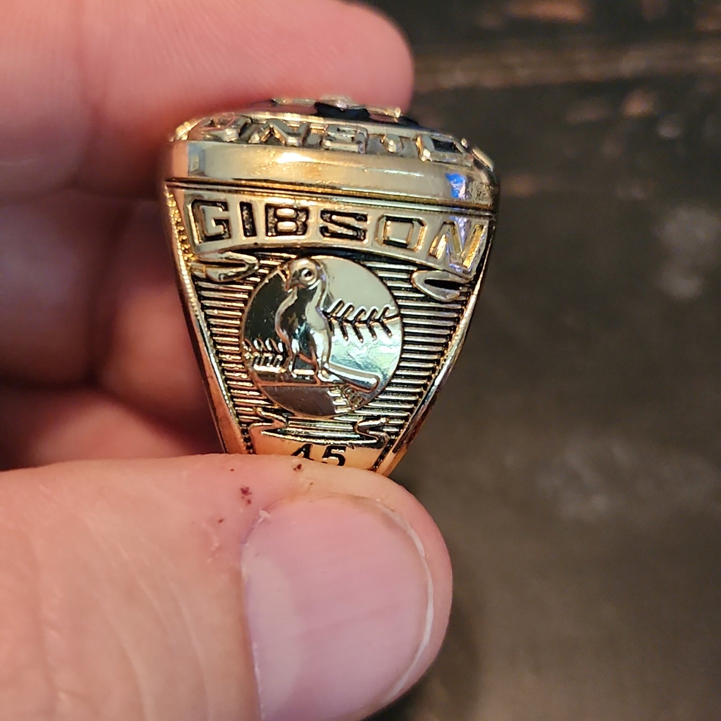 CARDINALS 1967 W. S. RING