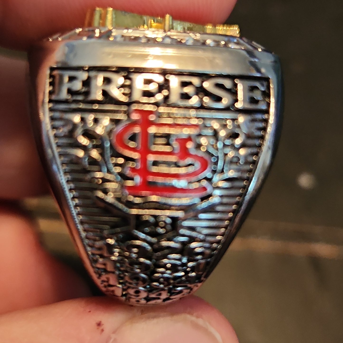 CARDINALS 2011 W.S. RING