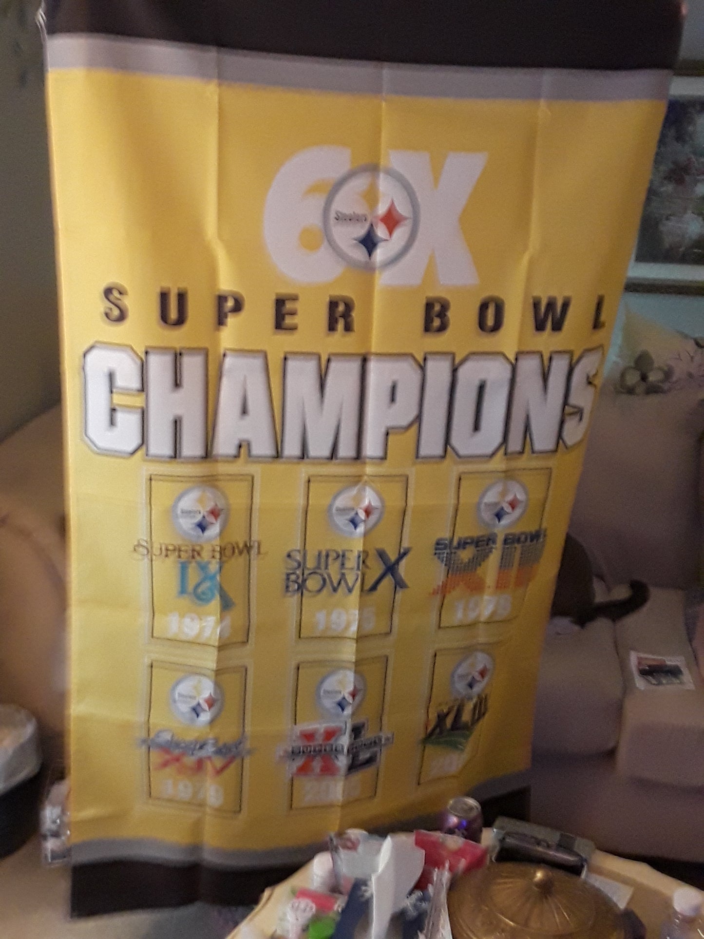 STEELERS SB FLAG