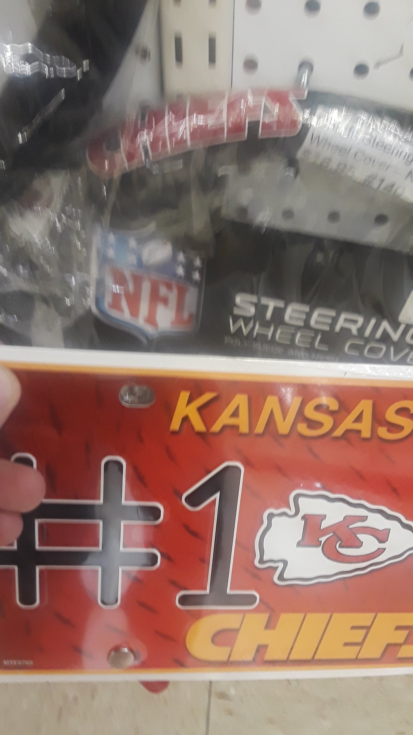 Kansas #1Fan PLATE