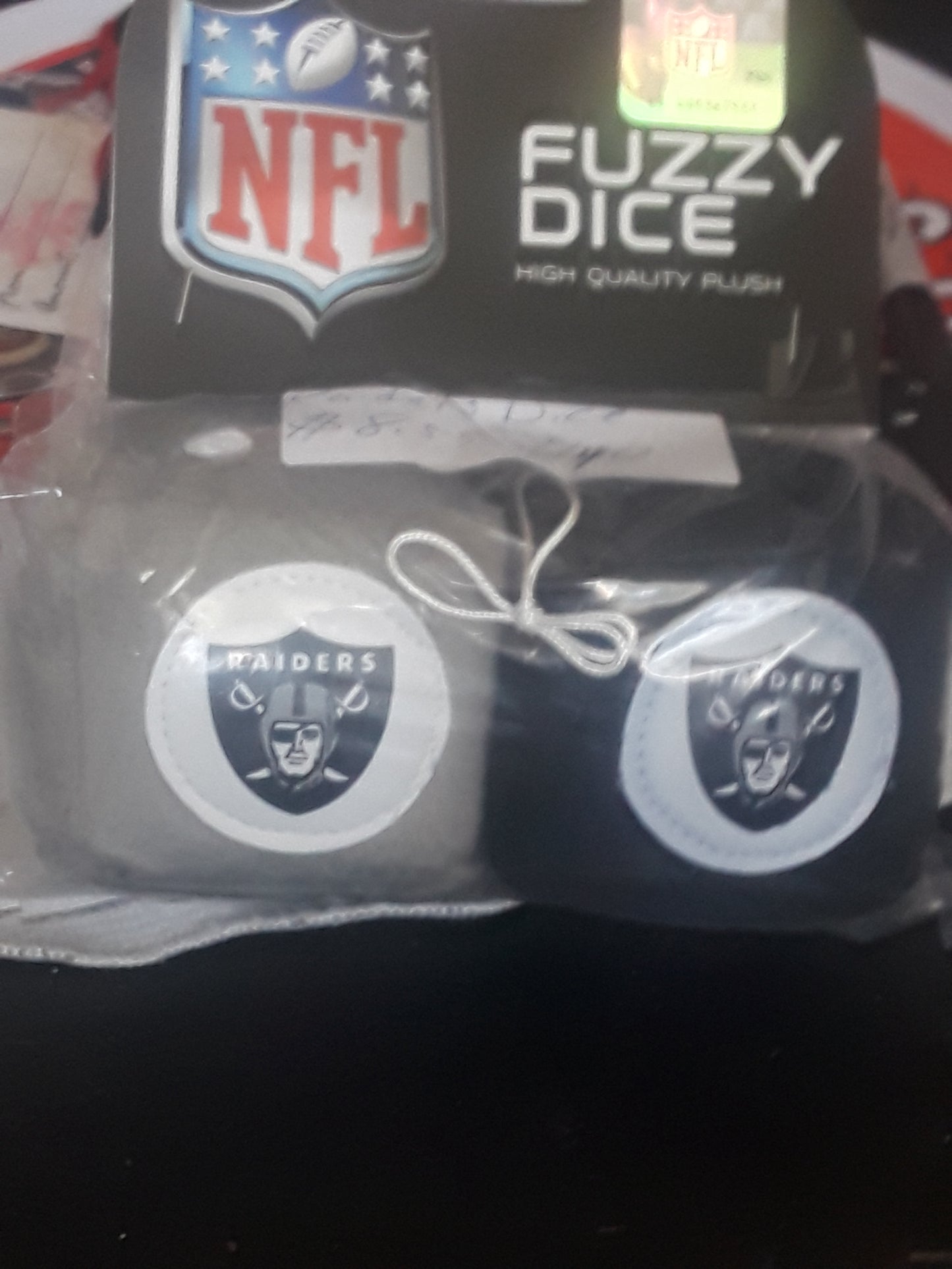 RAIDERS CAR DICE