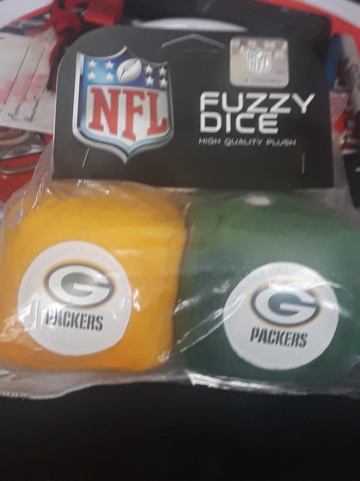 PACKERS CAR DICE