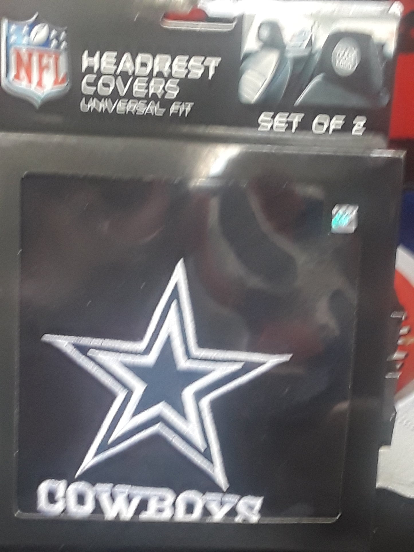 DALLAS HEAD REST COVERS