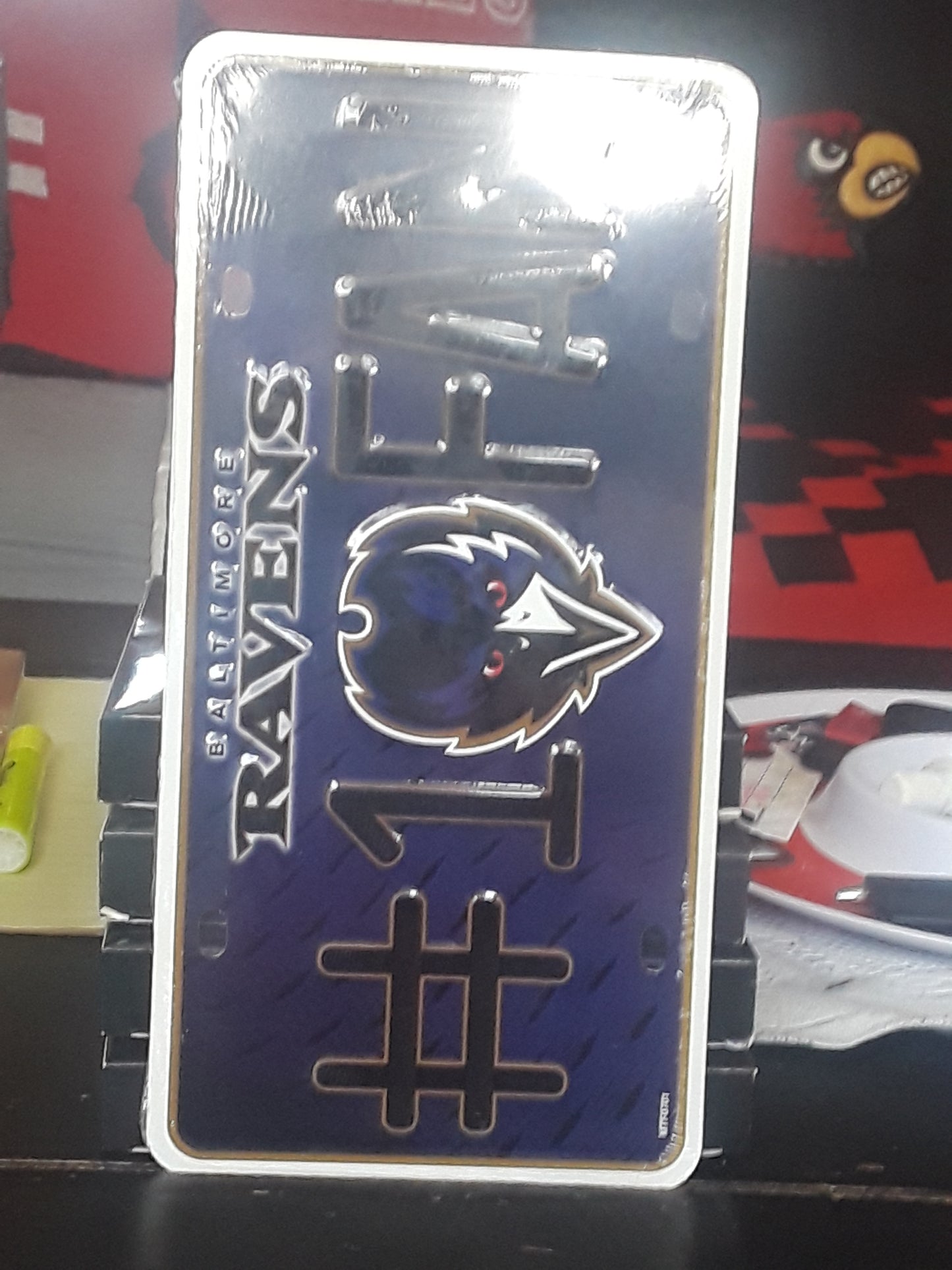 RAVENS #1FANS PLATES