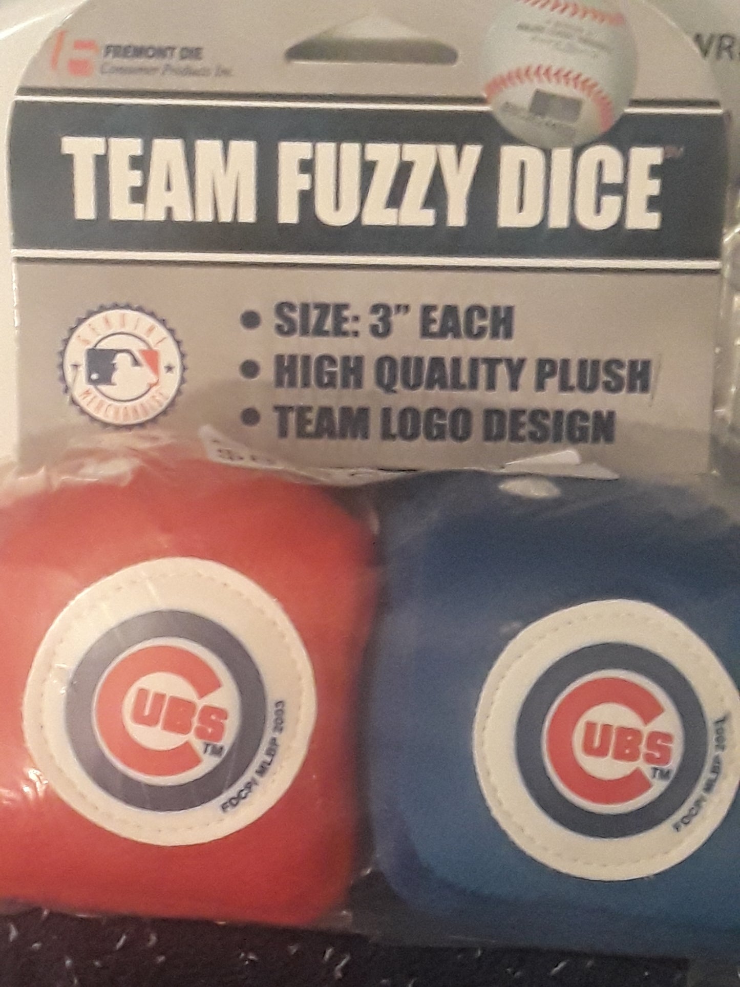 CUBS CAR DICE