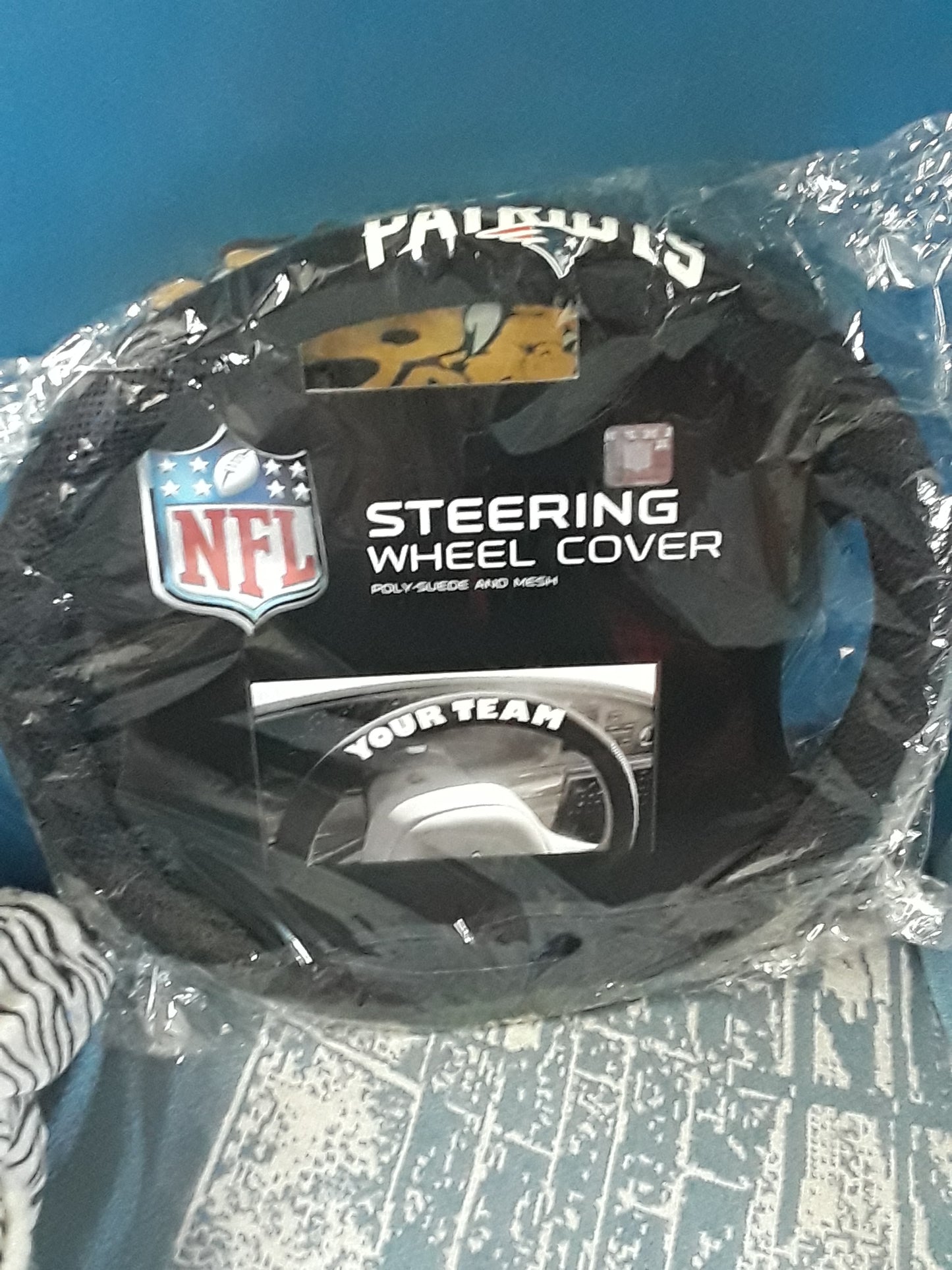 PATRIOTS Steering Wheel Cover