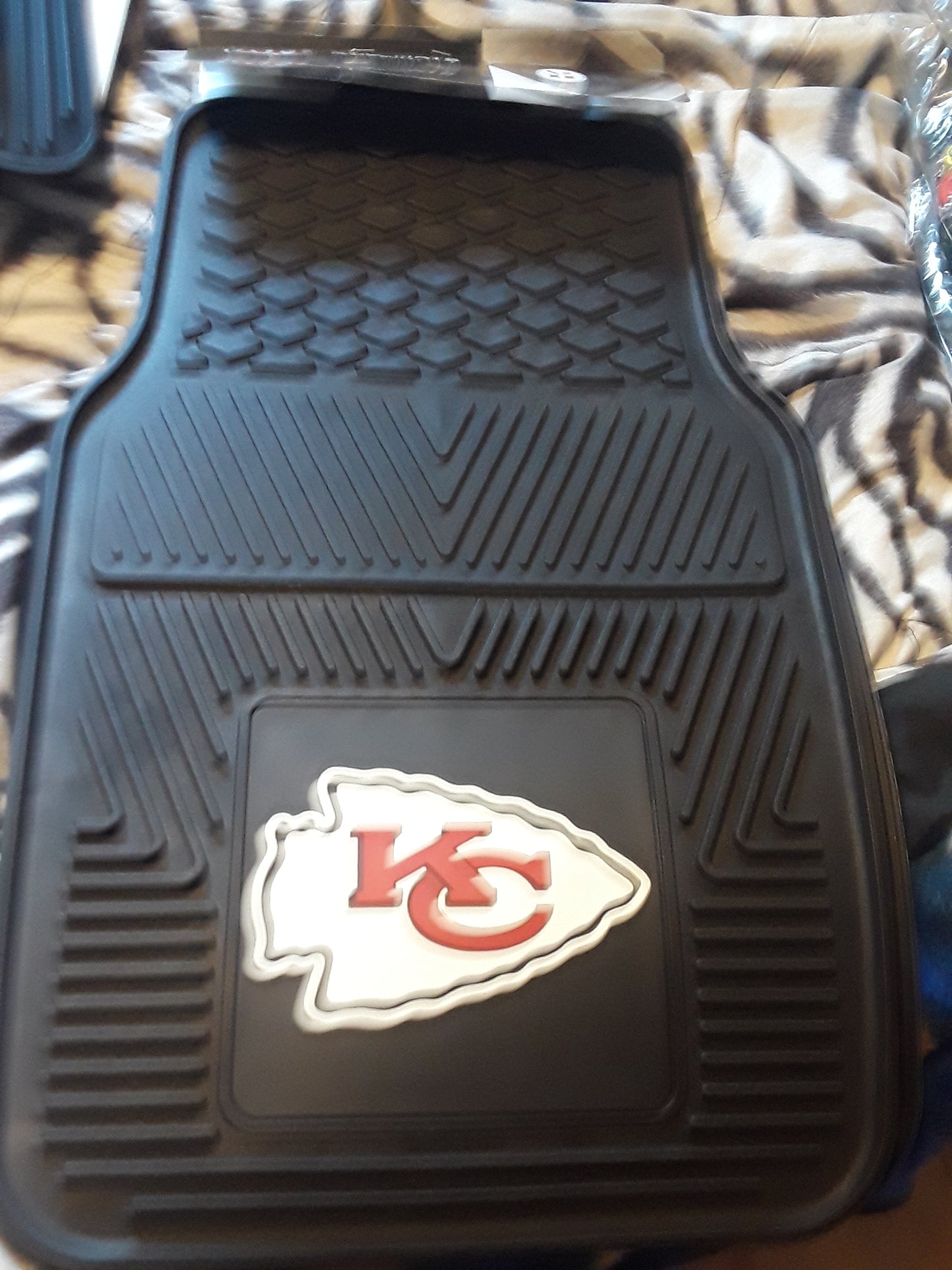 CHIEFS Set of 2 NFL Front Heavy Duty Car Mats