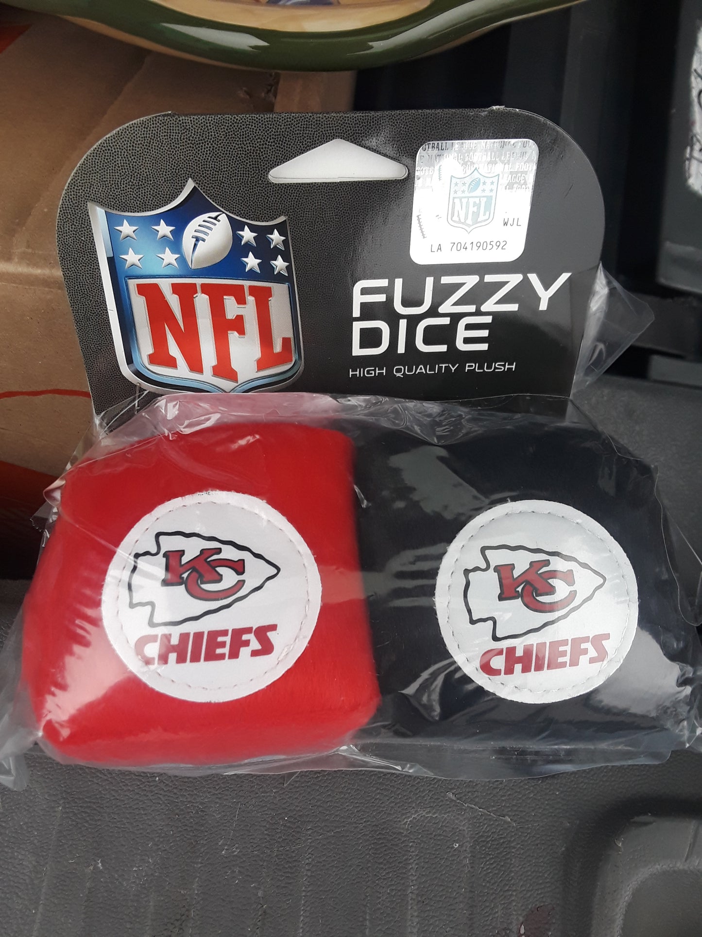 CHIEFS CAR DICE