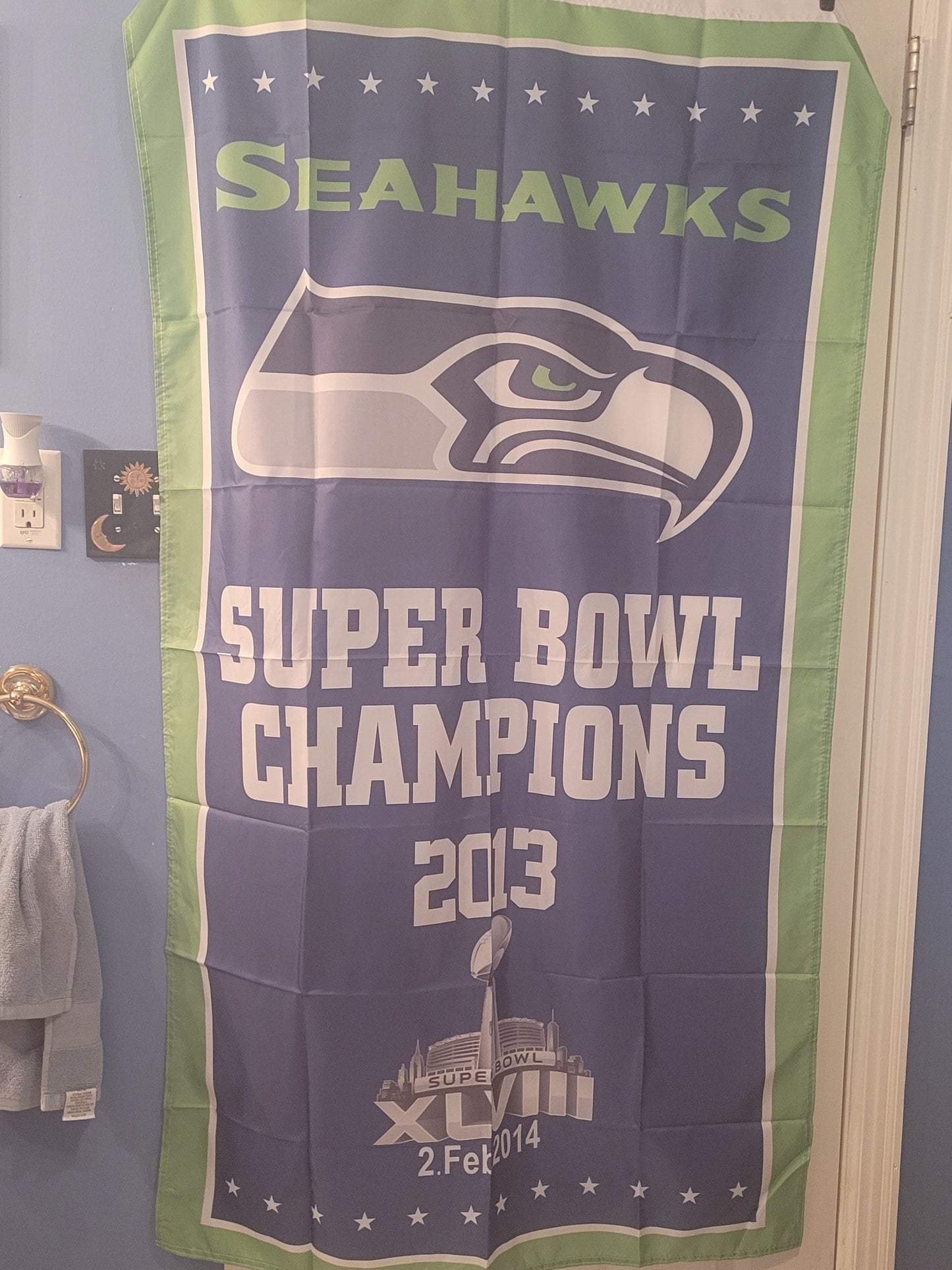 SEAHAWKS SB FLAGS