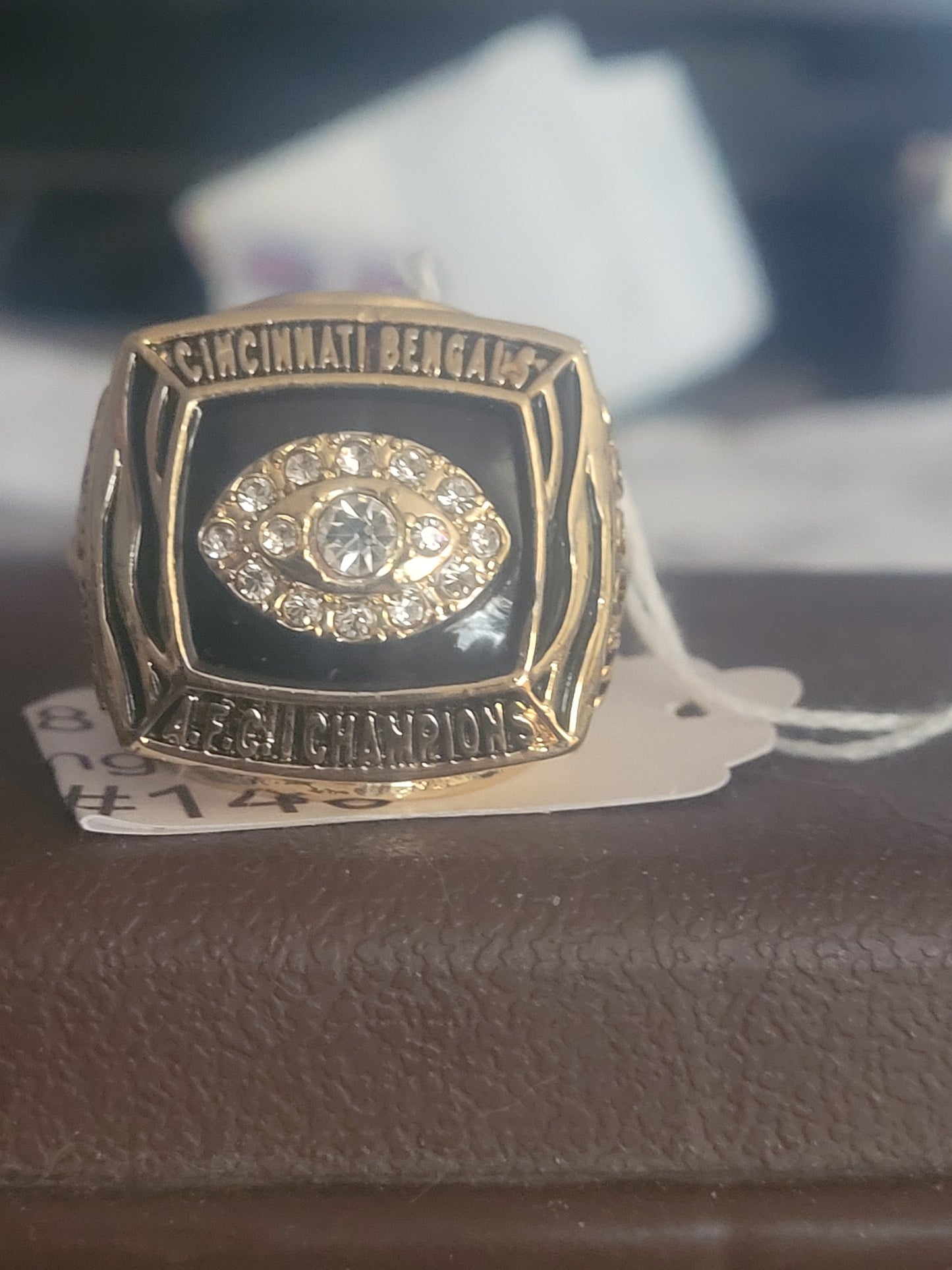 BENGALS 1987 AFC CHAMP RING