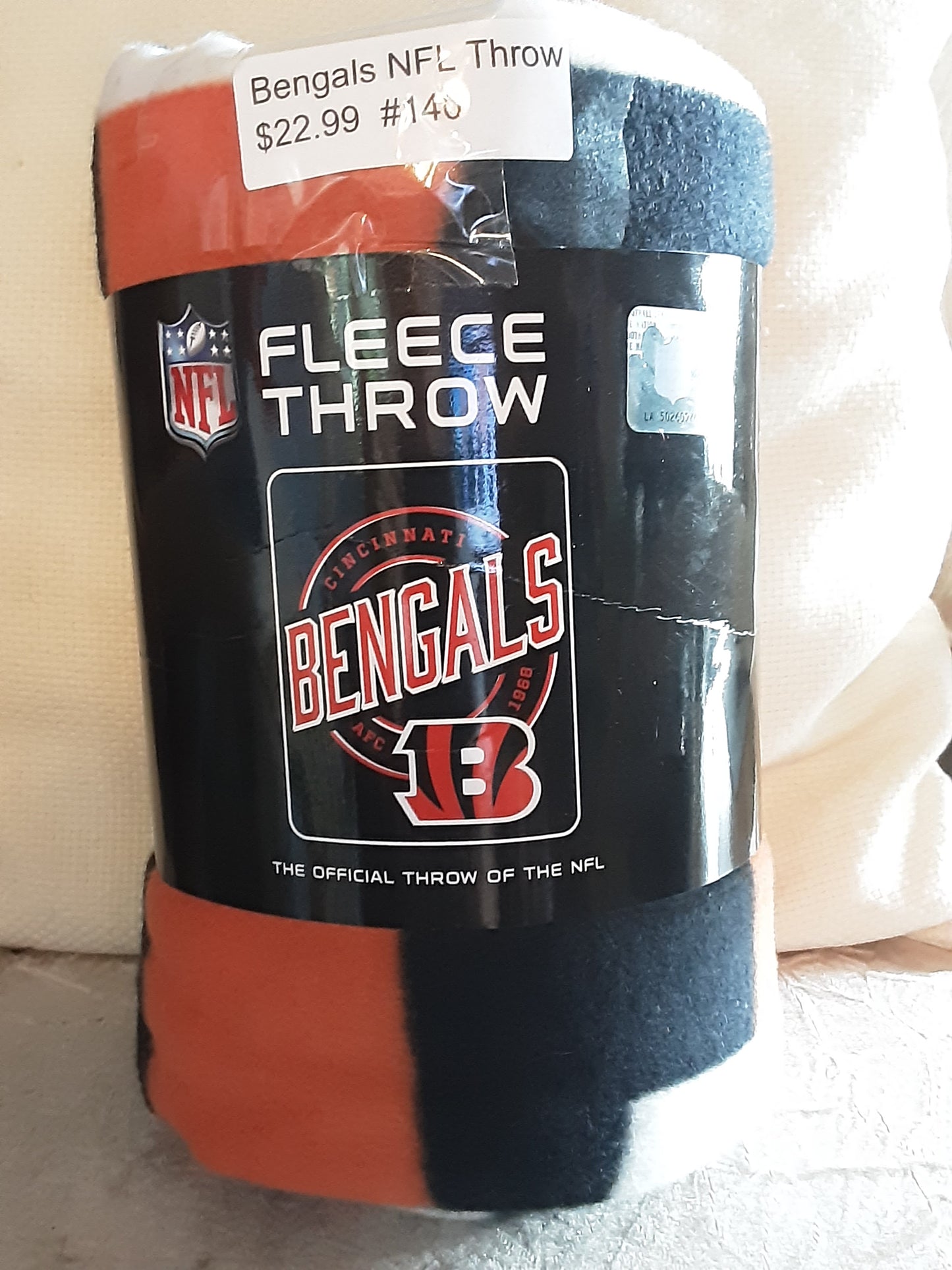 BENGALS NFL FLEECE THROWS
