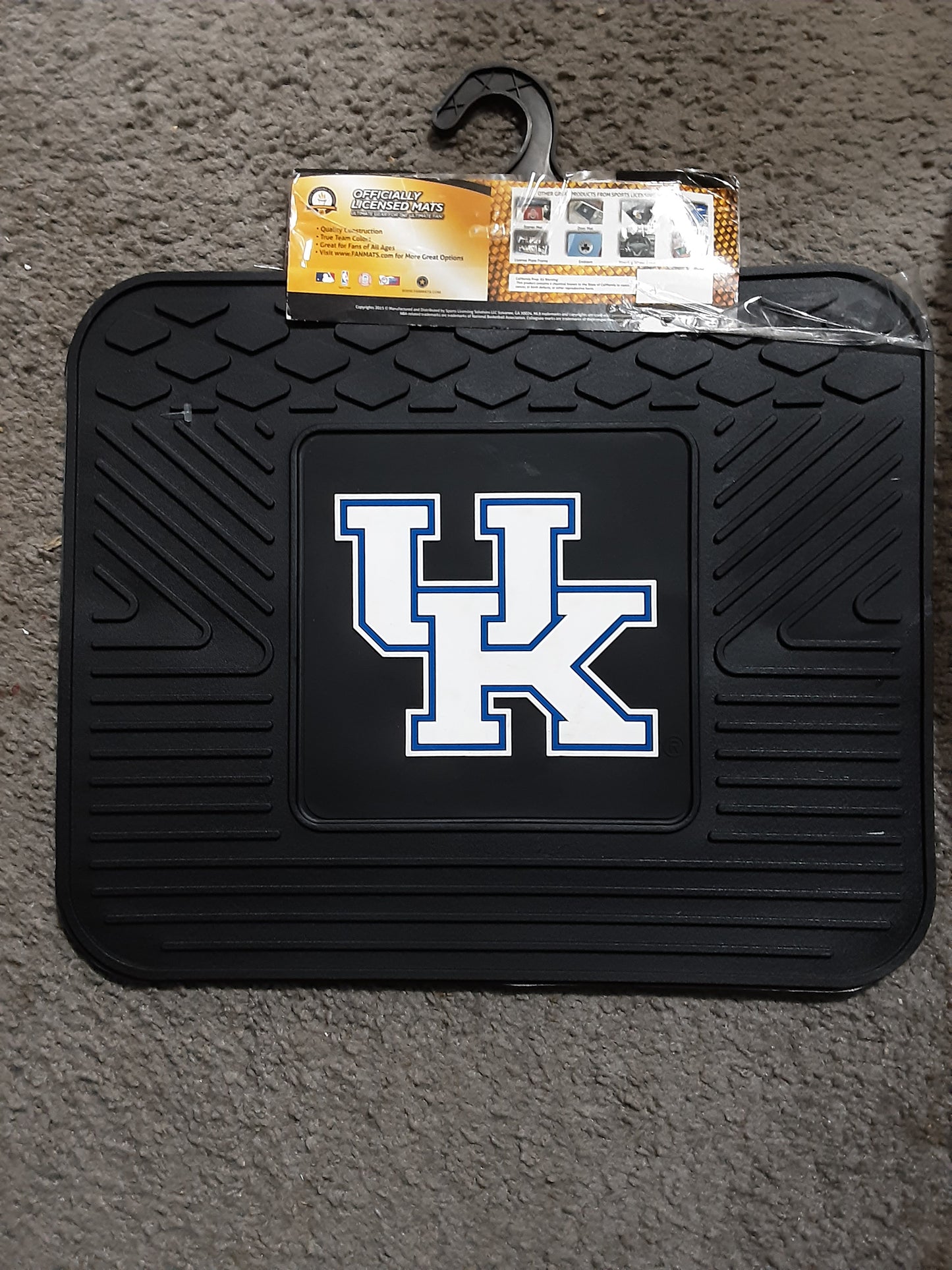 KENTUCKY REAR NFL Set of 2 Heavy Duty Car Mats