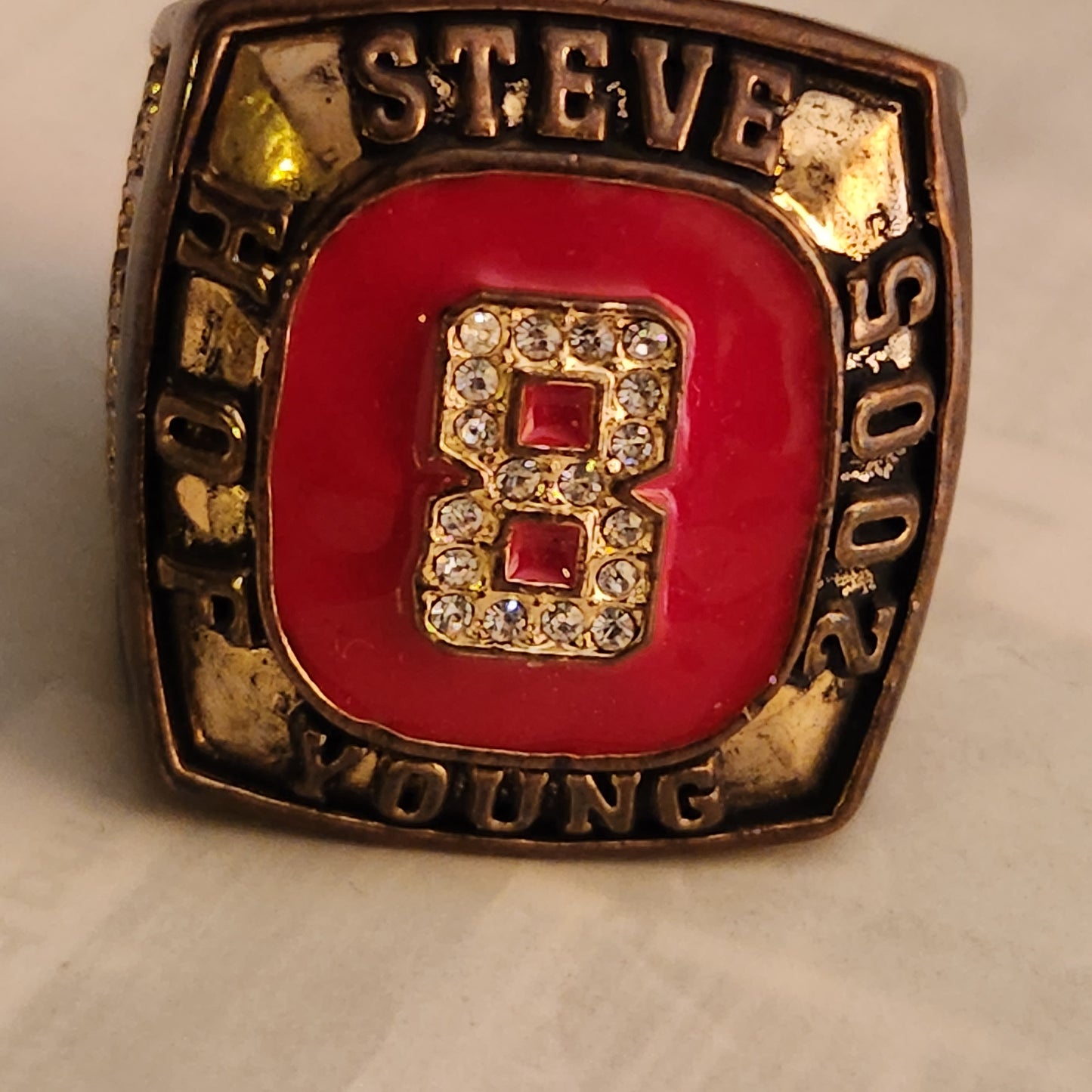 STEVE YOUNG HALL OF FAME RING