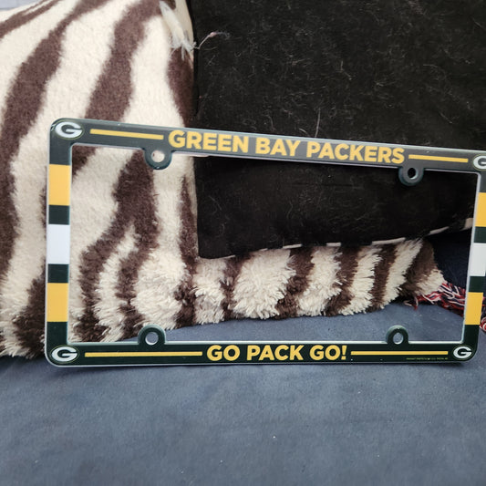 PACKERS LICENSE PLATE FRAME