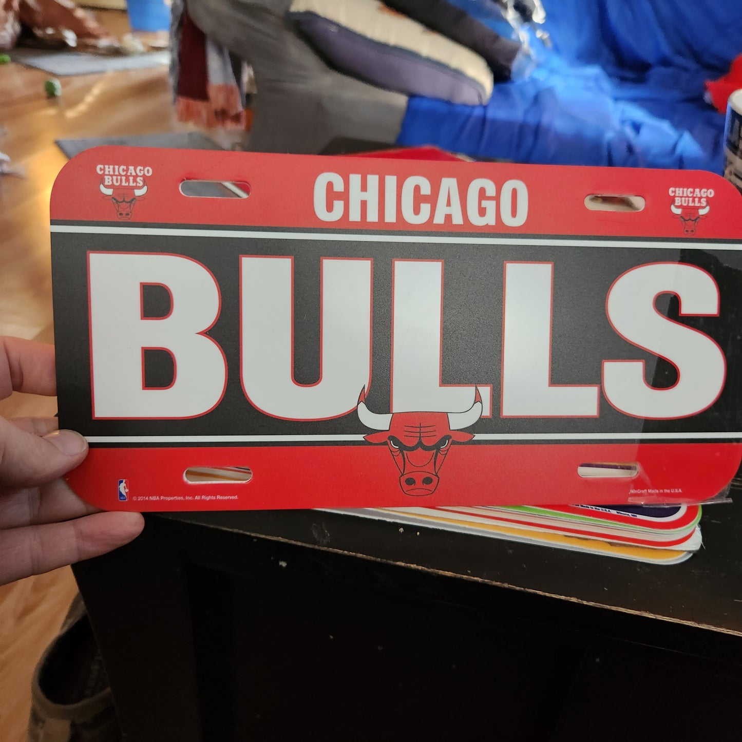 BULLS REGULAR LICENSE PLATE