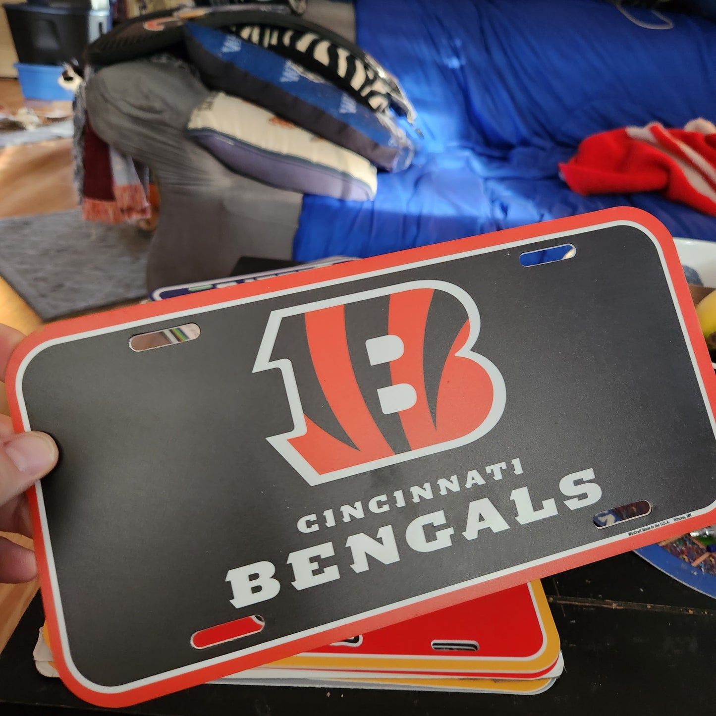BENGALS REGULAR LICENSE PLATE