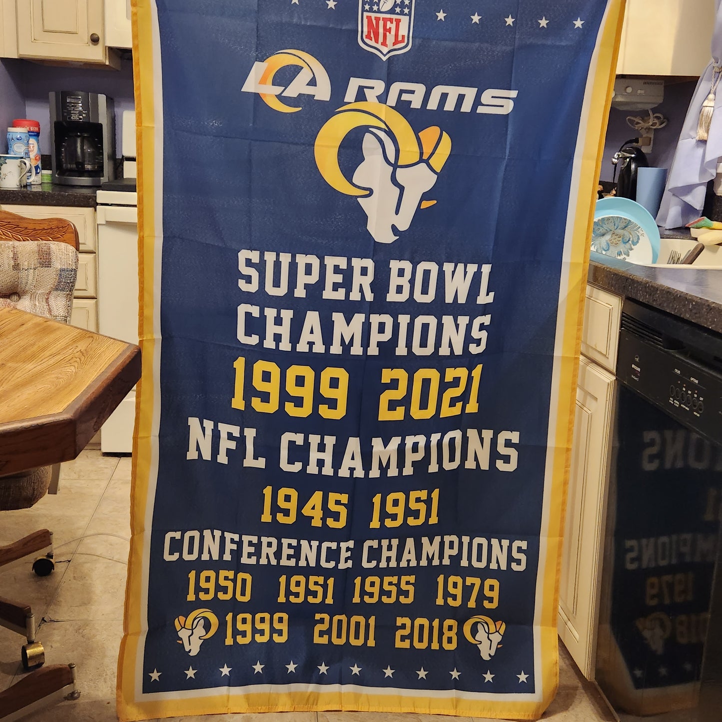 RAMS SB CHAMP FLAG