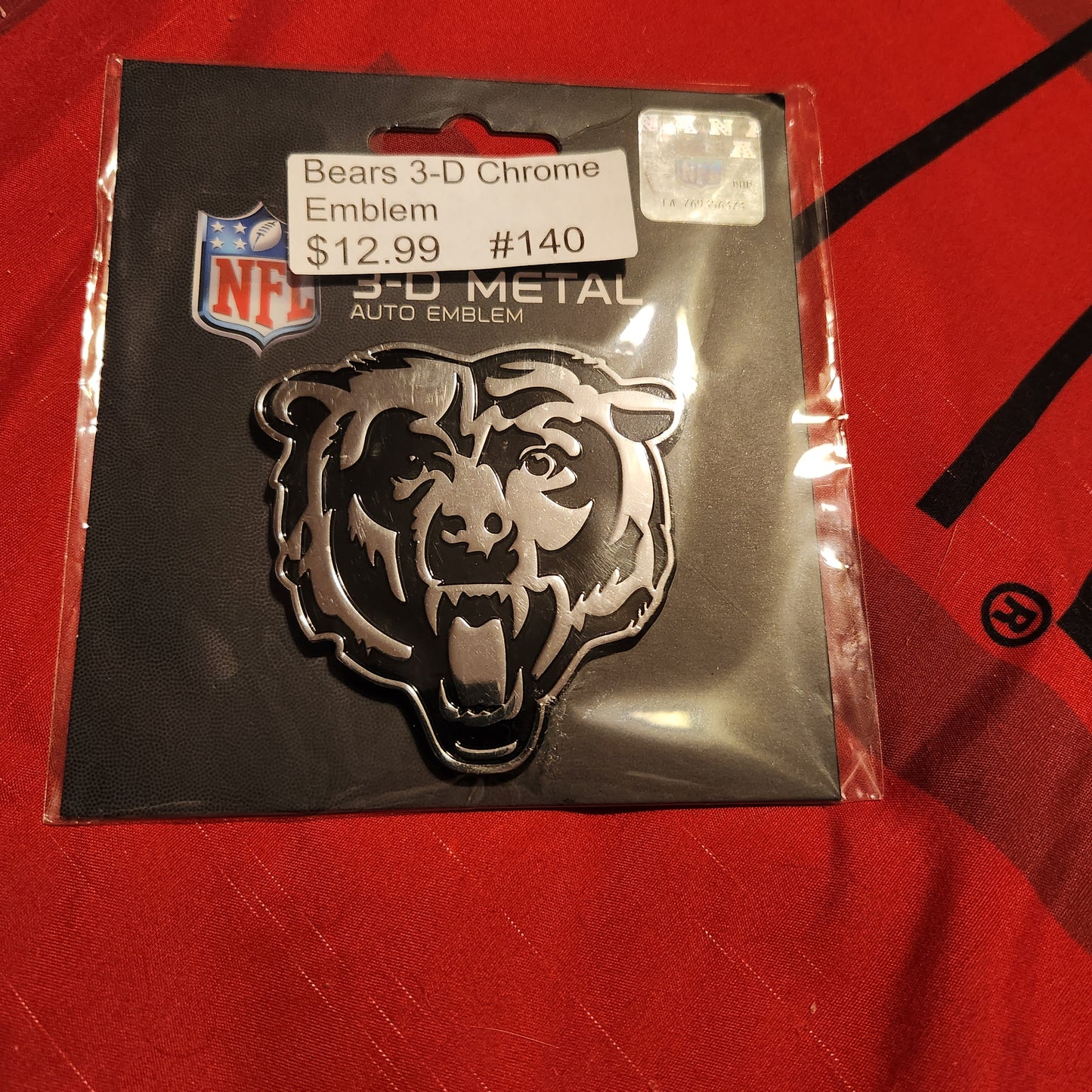 BEARS CHROME CAR EMBLEM