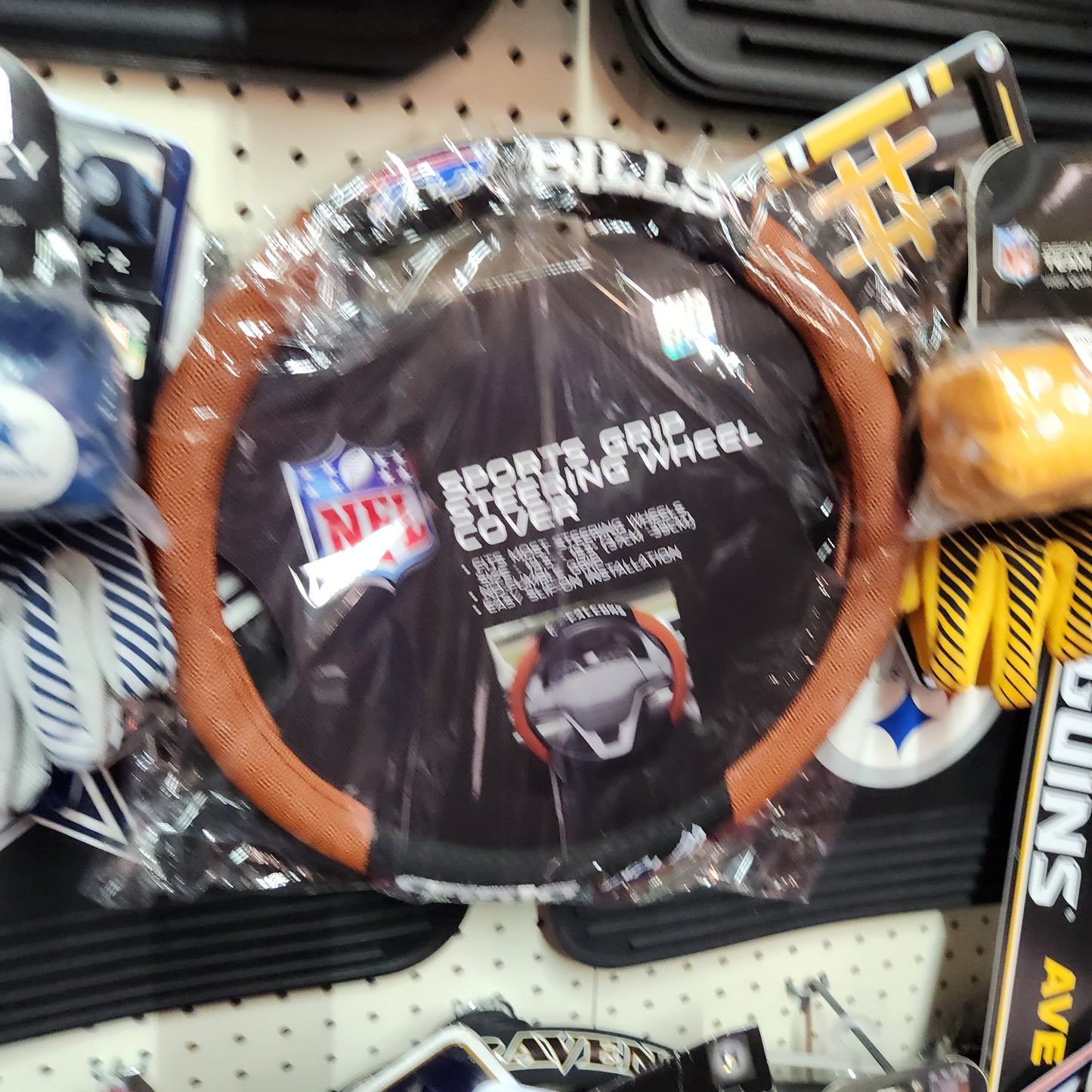 BIlls Steering Wheel cover