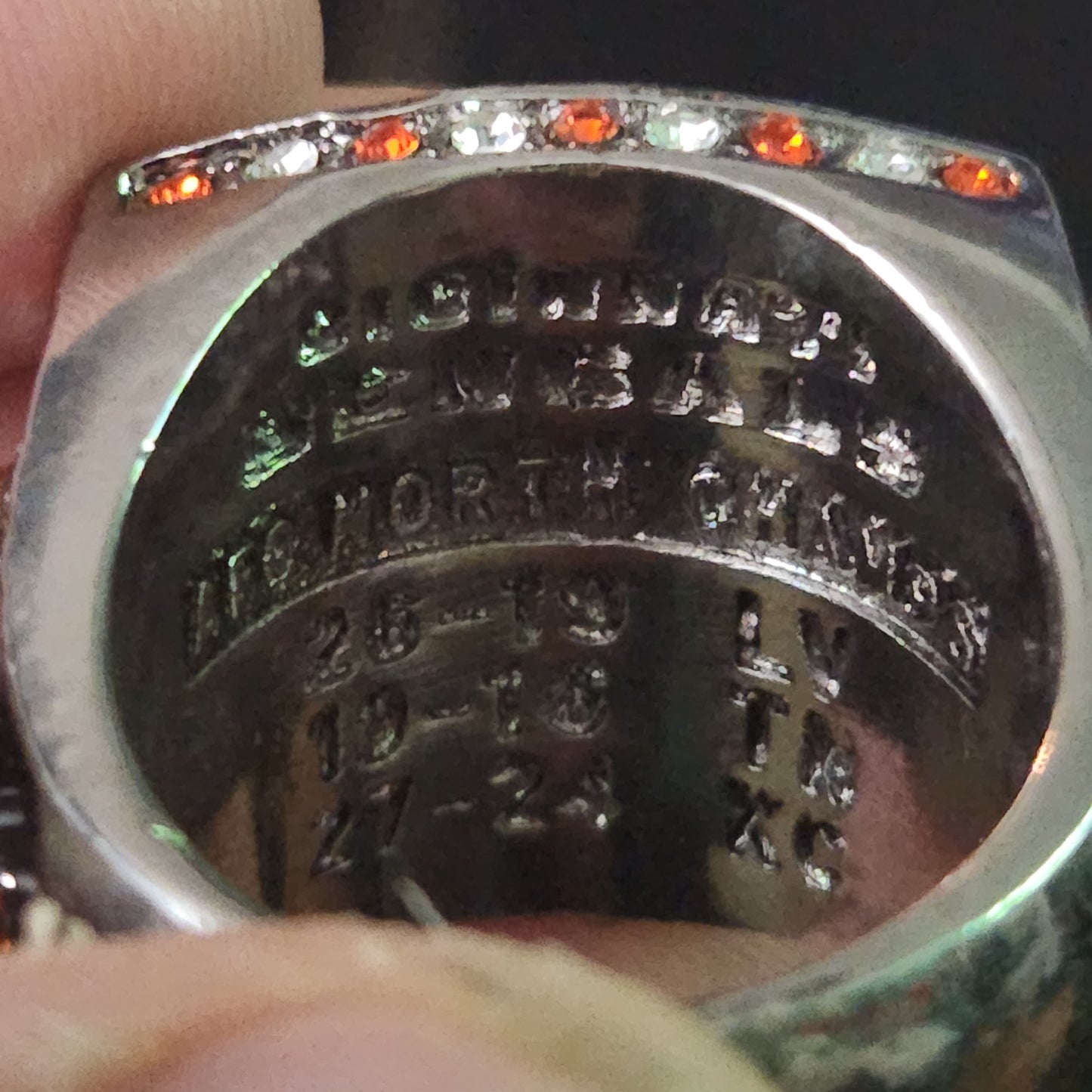 BENGALS 2022 AFC CHAMP RING